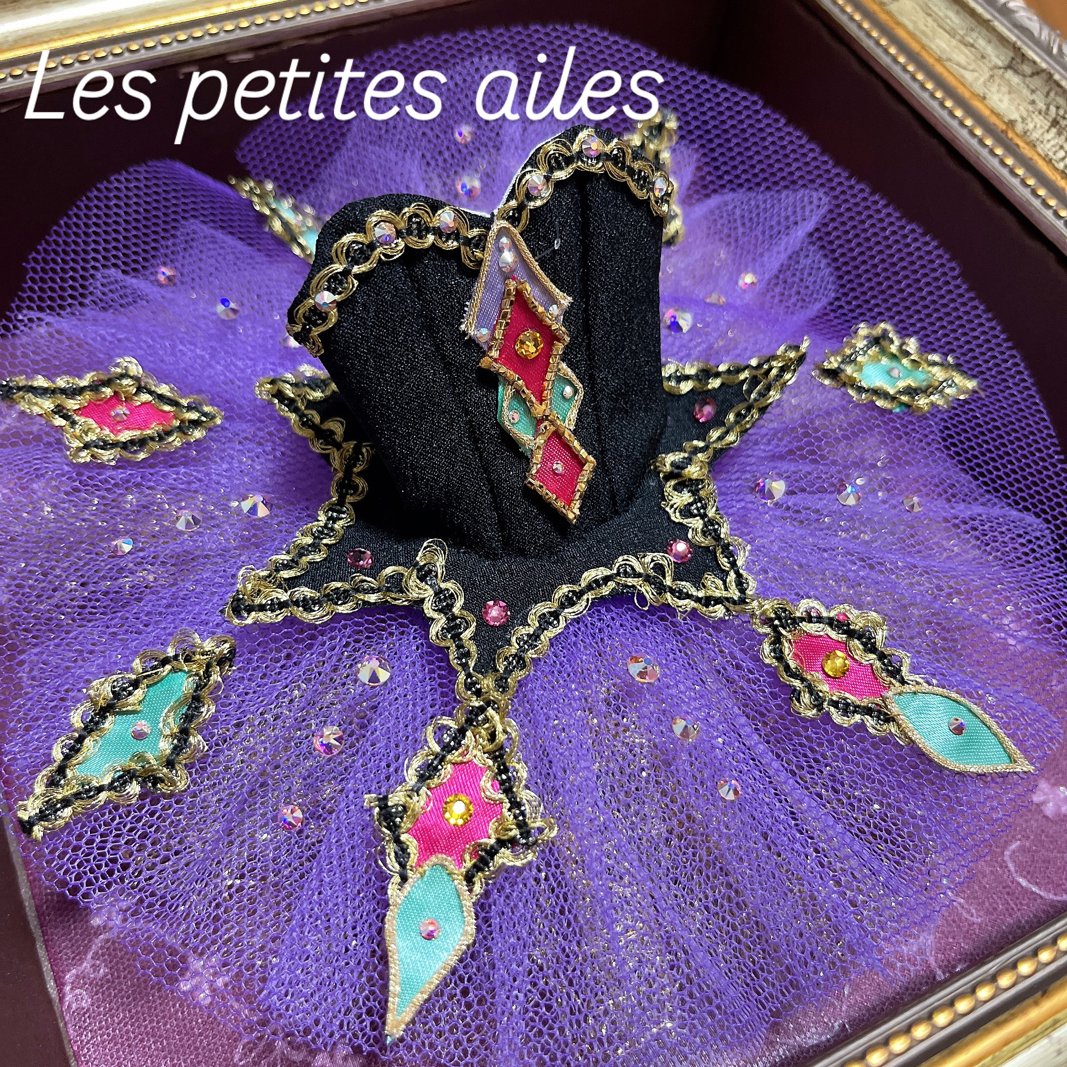 バレエミニチュチュ　アレルキナーダ　サイズM