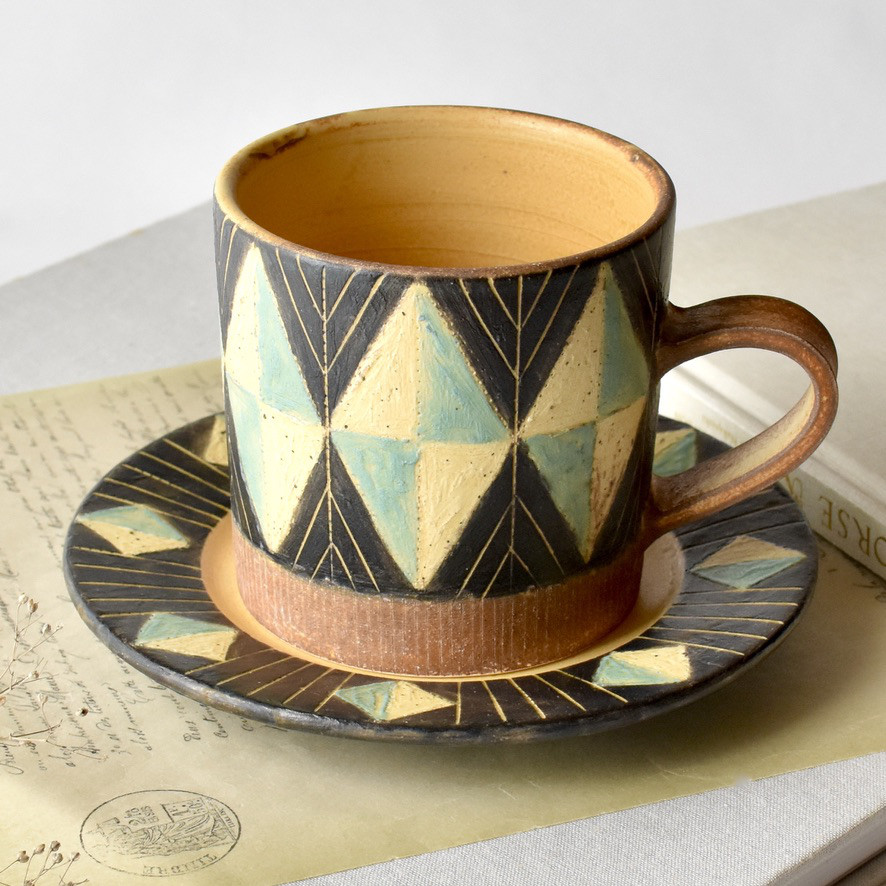 Forest mug ＆ saucer 07