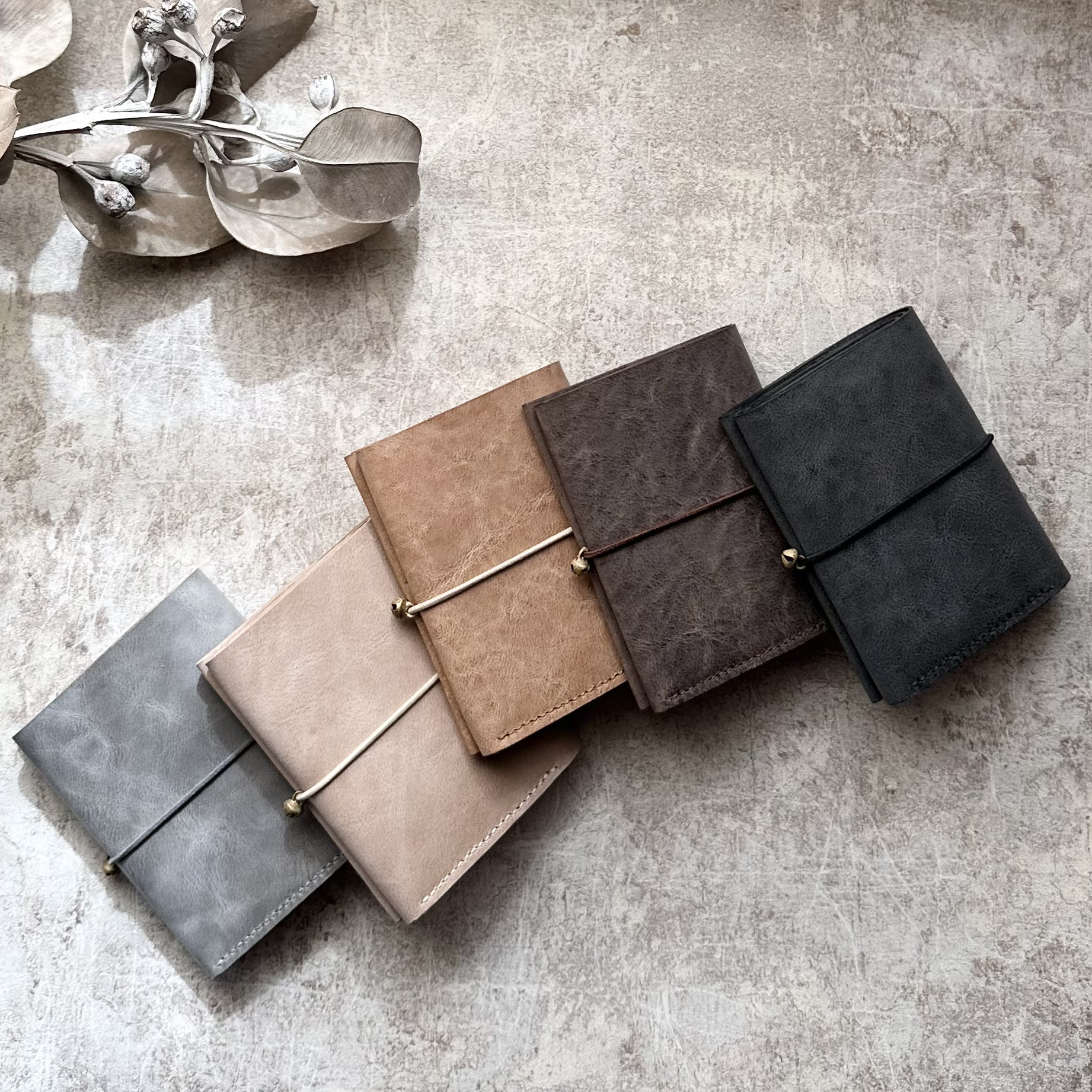 elastic band wallet / 二つ折り財布 / コンパクト財布  ˗ˏˋ sibilla ˎˊ˗〖春財布〗