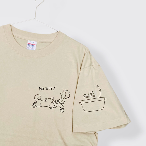 Tシャツ「シャンプーいやだ！」３カラー 4枚目の画像