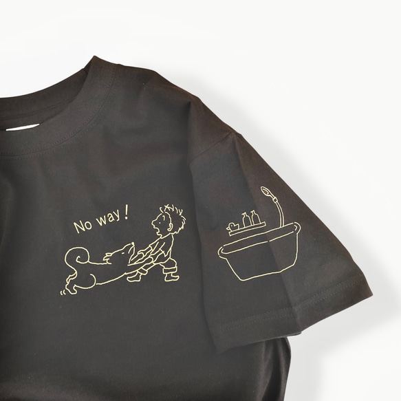 Tシャツ「シャンプーいやだ！」３カラー 6枚目の画像