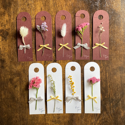 花タグ 〜贈り物にお花を添える〜 ドライフラワー kaname 通販