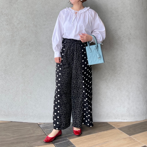 bighug リネンペイズリー サルエルパンツ bighug リネンペイズリー サルエルパンツ（bighug リネン