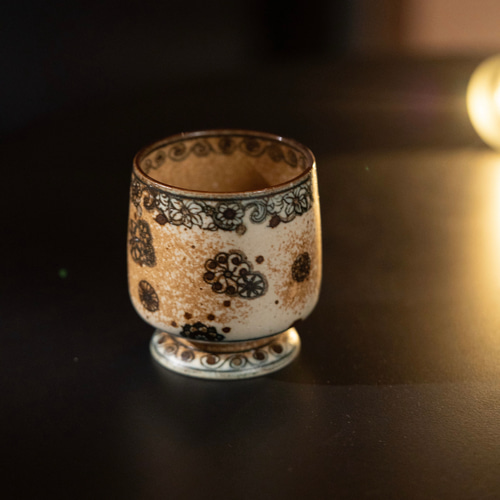 詩瓷集中国風の伝統的な紋様「皮球花」（敦煌カラー