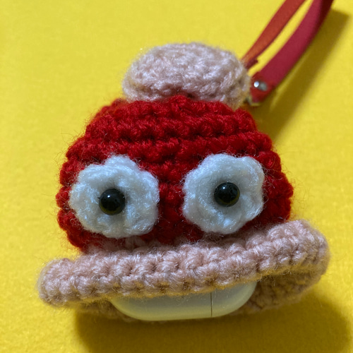 パクパクモンスター リール付きキーケース イヤホンケース リトル