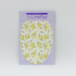 【5種から選べるマウスパッド】ミモザ サステナブルグッズ 小花柄 8枚目の画像