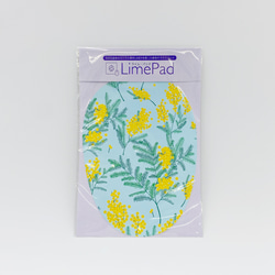 【5種から選べるマウスパッド】ミモザ サステナブルグッズ 小花柄 12枚目の画像