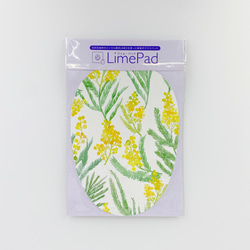 【5種から選べるマウスパッド】ミモザ サステナブルグッズ 小花柄 11枚目の画像