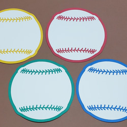 【専用です】野球ボールメッセージカード1300枚(4.8㎝サイズ) 軟式野球ボール メッセージカード100枚 - メルカリ