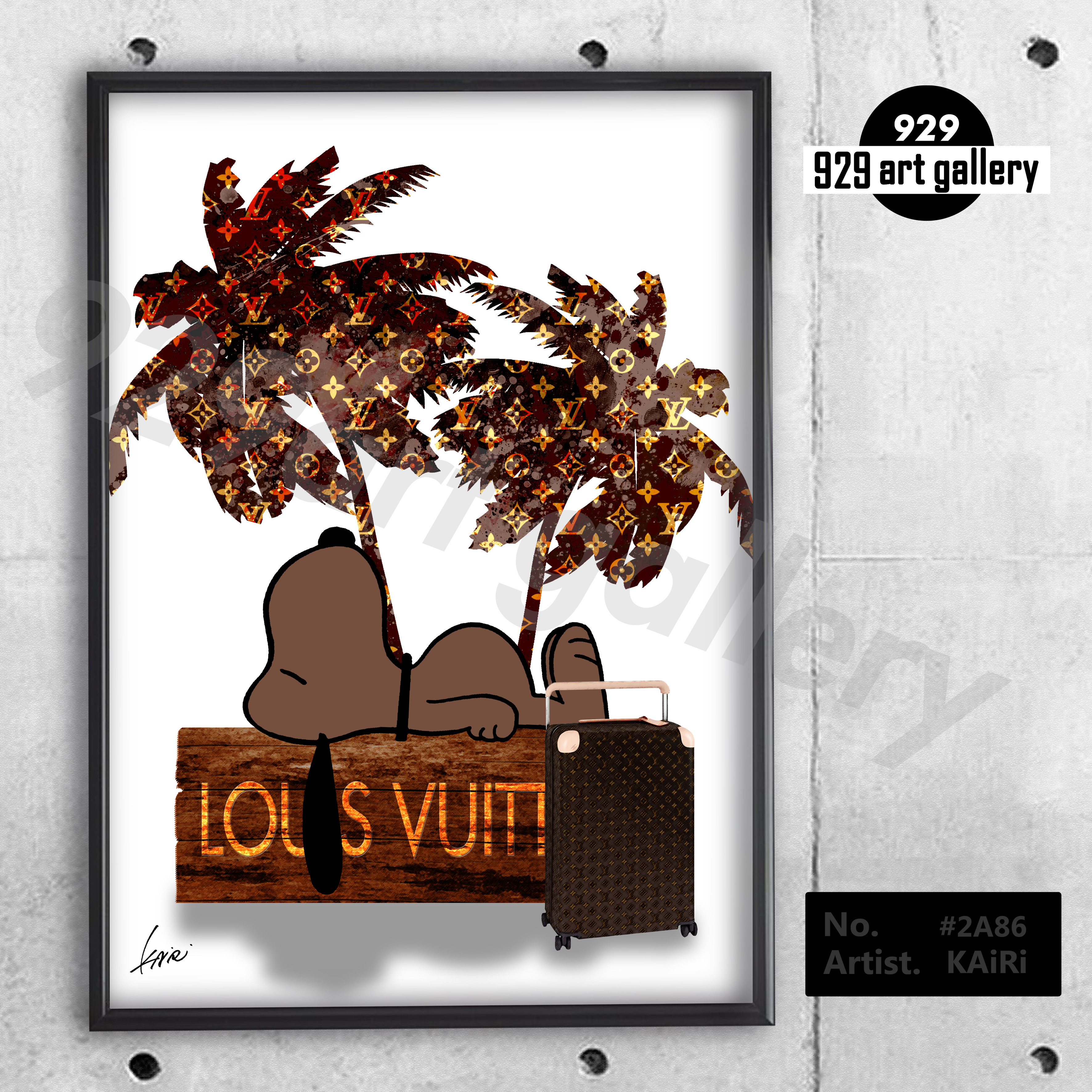 オマージュアートインテリアポスター＃286☆ハンドメイド 版画