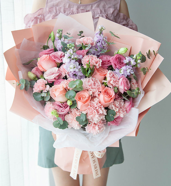 ゆらですページ 計56本　母の日　花束 楽天市場】母の日 ギフト 年間1位10度受賞 カーネーション 花色選べる