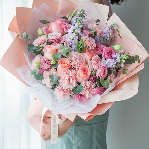 ゆらですページ 計56本　母の日　花束 生花 母の日ギフト｜上品で華やかな「感謝の花束」 その他インテリア