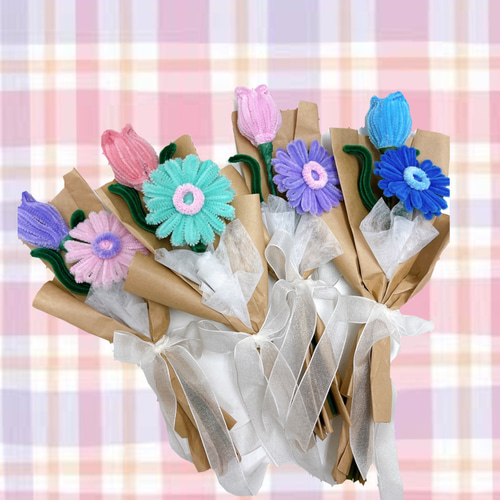 モールフラワー】花束 ブーケ プレゼント お誕生日 卒業 入学