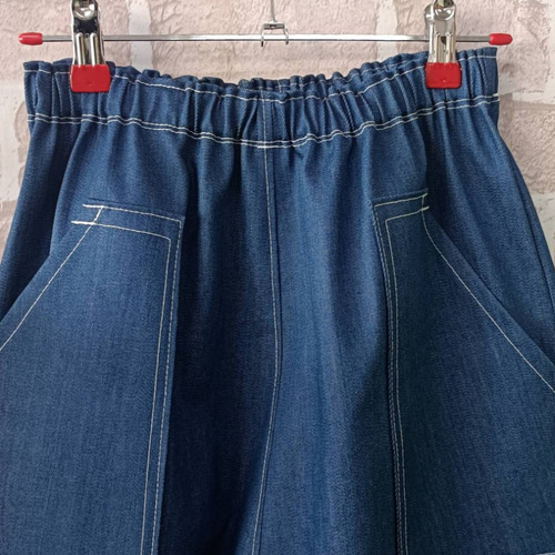 saki　サイズオーダー　岡山デニムサルエルパンツ saki サイズオーダー 岡山デニムサルエルパンツ Amazon