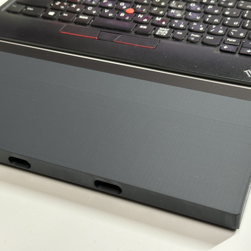 汎用コンパクトキーボード向けリストレスト Magic Trackpad対応 セミ