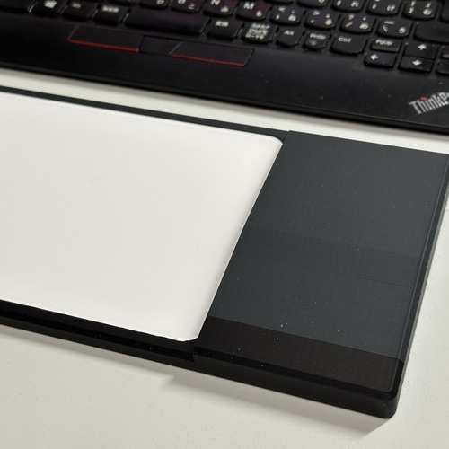 汎用コンパクトキーボード向けリストレスト Magic Trackpad対応 セミ
