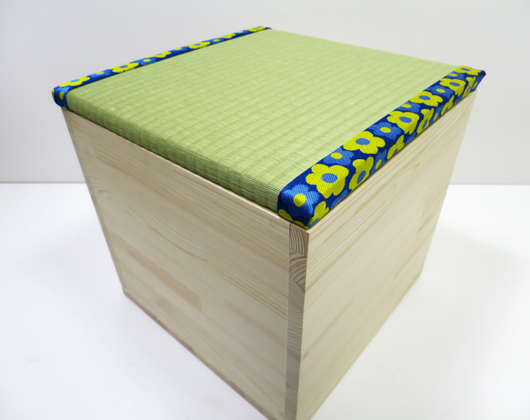 ユニット畳収納台（ベンチ）無塗装 2枚目の画像