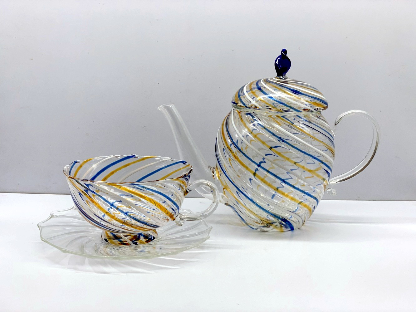 お一人様にもおすすめ耐熱ガラスのティーセット 2