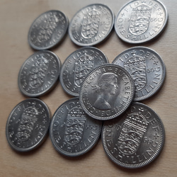 100個セットイギリス 英国 ハーフペニーコイン1967年  船デザイン 100個セットイギリス 英国 ハーフペニーコイン 1967年 船