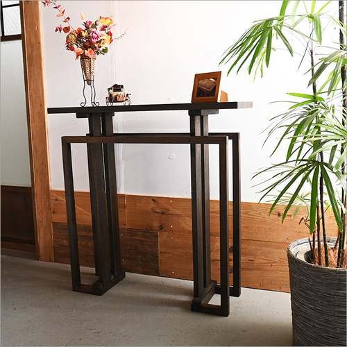 飾り棚　シェルフ（ケヤキ） ケヤキ デザインシェルフ 飾り棚 90cm 日本製 おしゃれ オブジェ 和