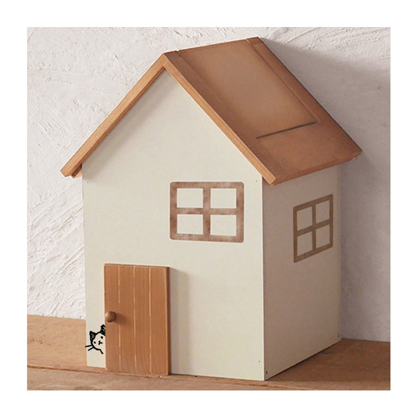 かわいい！ おうち型ダストボックス 6L No.5 BREA-1400-5