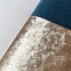 【1点物】ほぼ日手帳カバー　オリジナルサイズ　パッチワーク 8枚目の画像