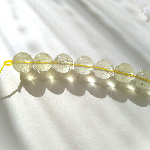 1個売り 8mm～10mm 高品質 リビアングラス 透明感／高発色 しゅ