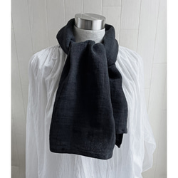 ❁ハンドメイドになります❁ 大判　アップリケベルギーリネンストール 簡単に出来た♪ ベルギーリネンのストール！＜準備編＞ - ママから