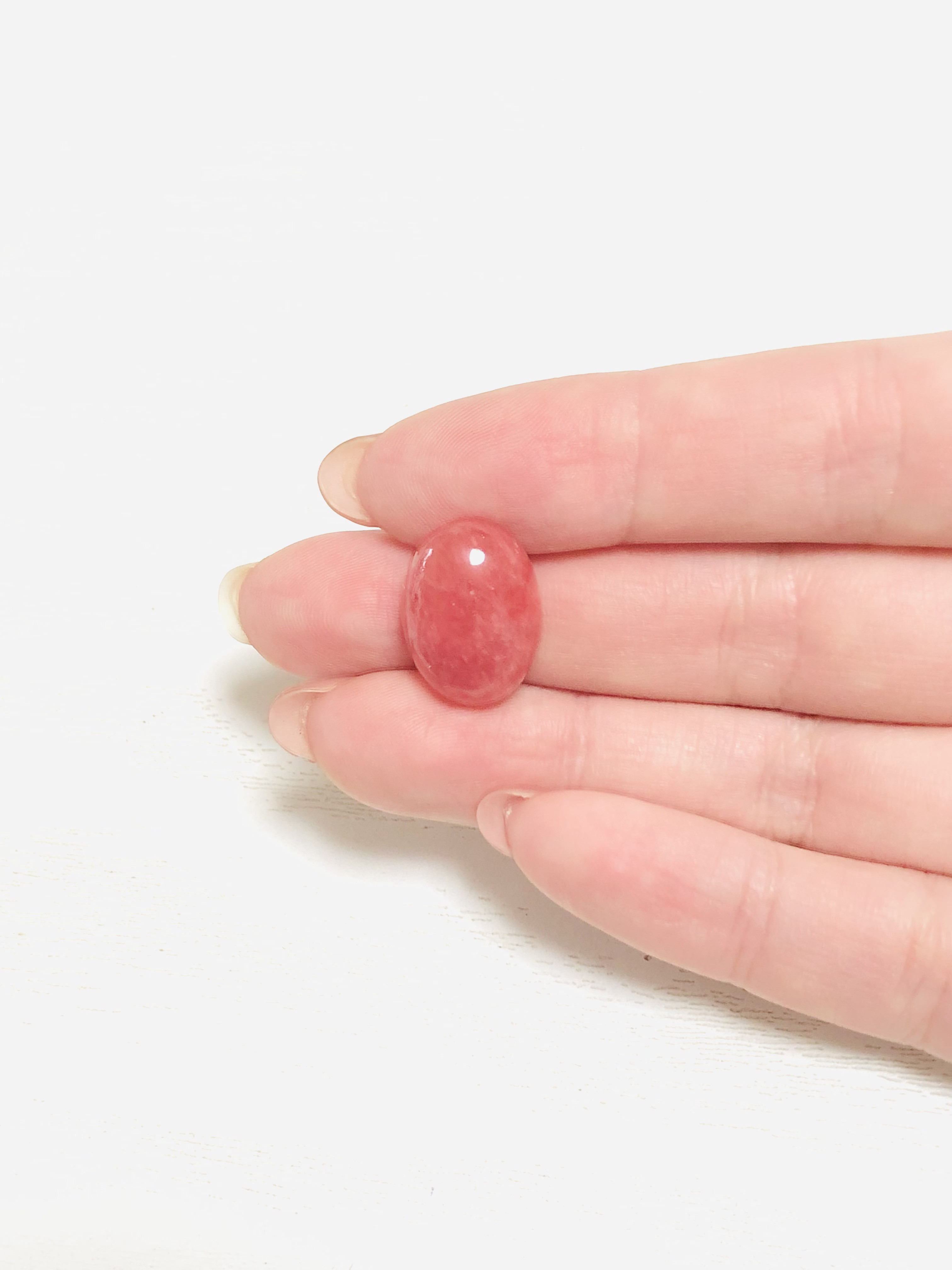 艶々ピンク！インカローズ（ロードクロサイト）のルースタンブル