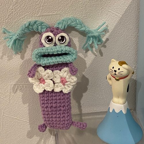 パクパクモンスターiQOSケース かぎ針編み物電子タバコケース アイコス