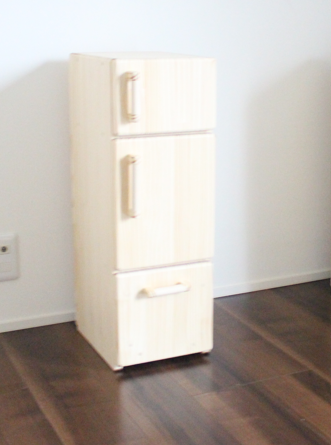 [受注品]おままごと冷蔵庫～3ドアモデル～