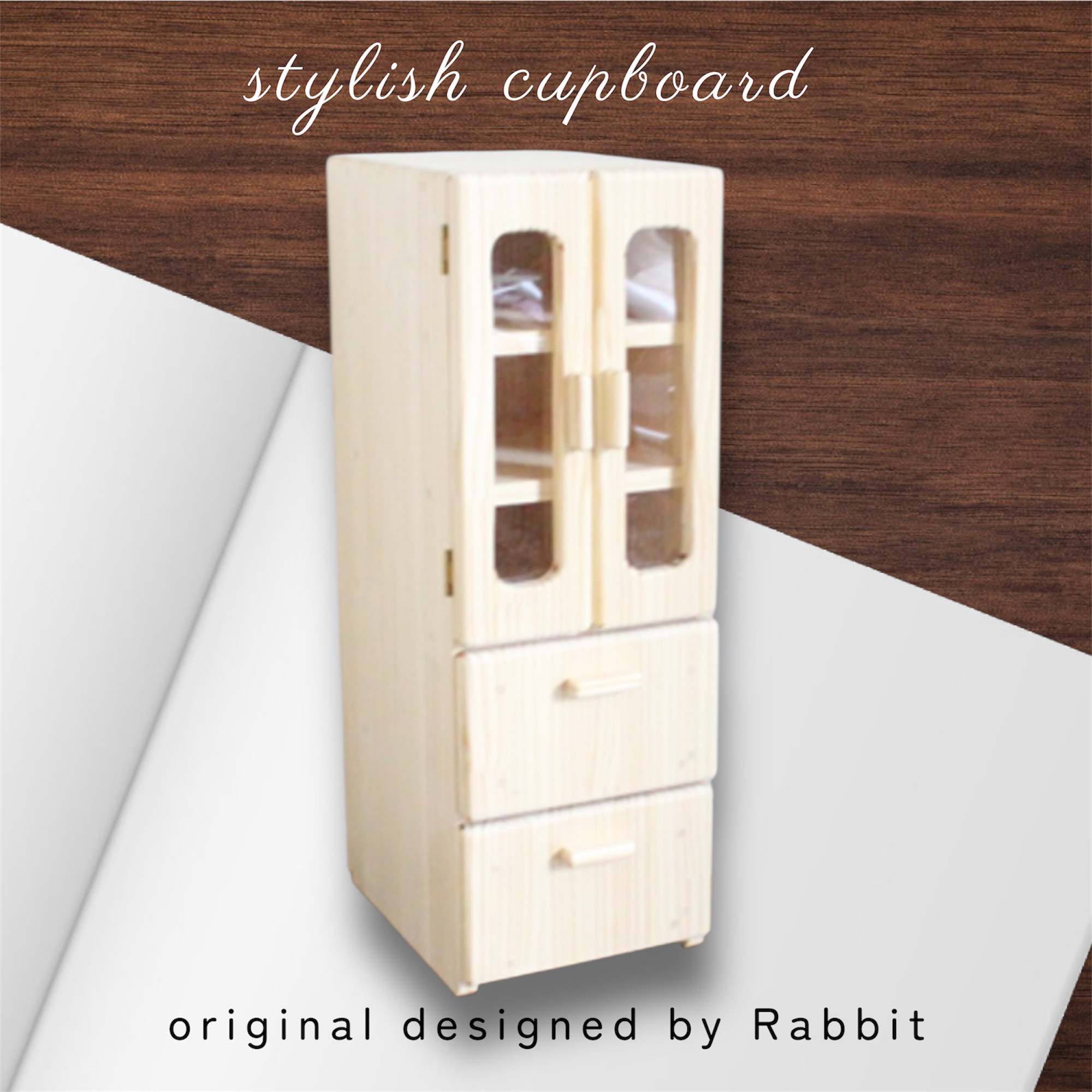 【受注品】おままごと食器棚