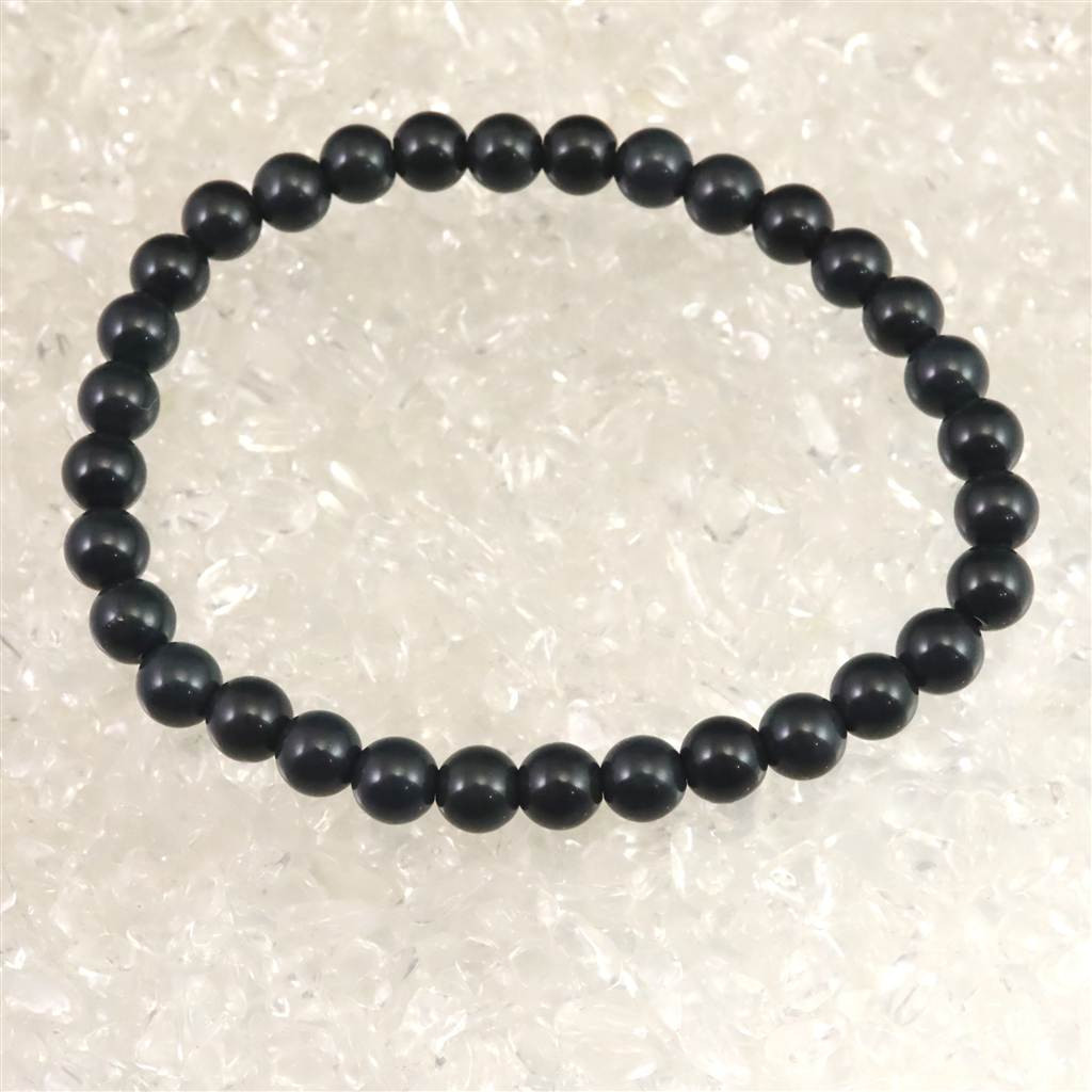 神居古潭石 （カムイ・コタン） ブルー 6mmブレスレット  10.45g #18382