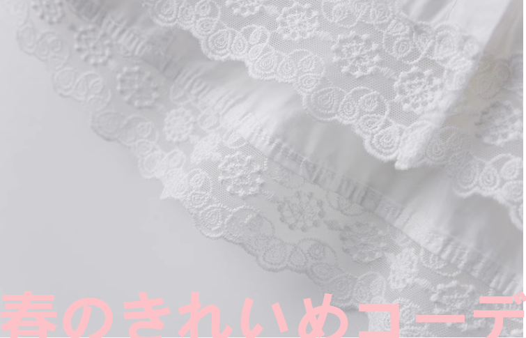 シャツ長袖減齢ゆったり女性用開襟レースレースパッチワークミニコートトップス2025春新作