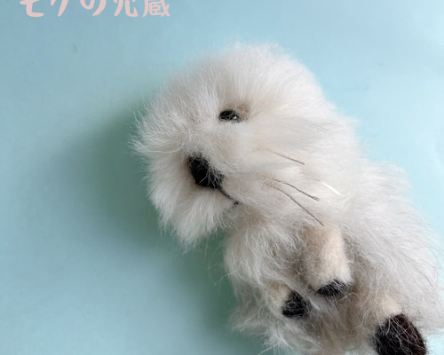 アルパカ原毛 】ラッコ ぬいぐるみ ふわふわ かわいいフェルトニードル