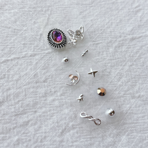 確認用 miyuu様 耳つぼジュエリー 10枚セット 耳つぼジュエリー 10粒