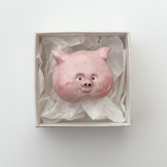豚のマグネット ぶたさんマグネット マグネット にんげん，えふ 通販 19071994｜Creema