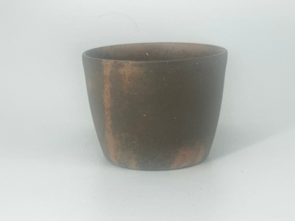 備前焼　青備前　蕎麦猪口　（３）紙箱入り 2枚目の画像