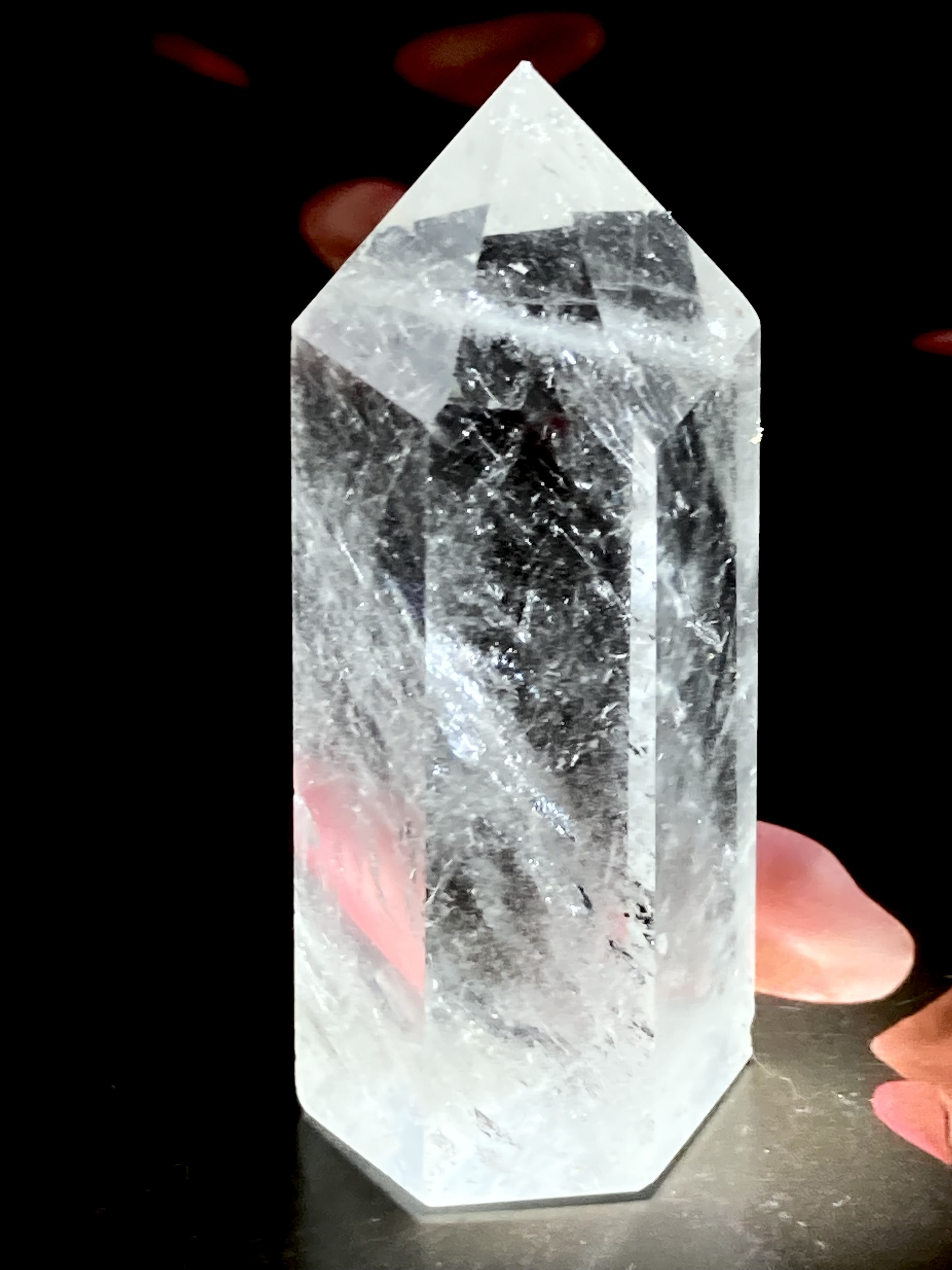 エンジェルブレッシング　レインボー　ポイント  水晶　クリスタル　ポリッシュ