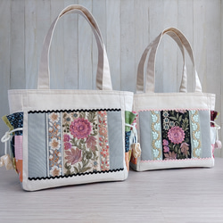 ミシン不要！貼るだけ簡単♡】インド刺繍リボンアレンジバッグ