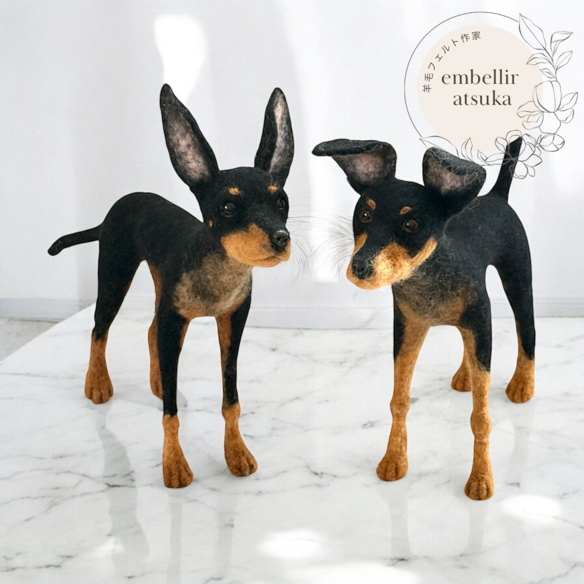 「うちの子」オーダーメイドでお作り致します☆ペットロスの気持ちを癒すお守り石プレゼント♥️embellir.atsuka