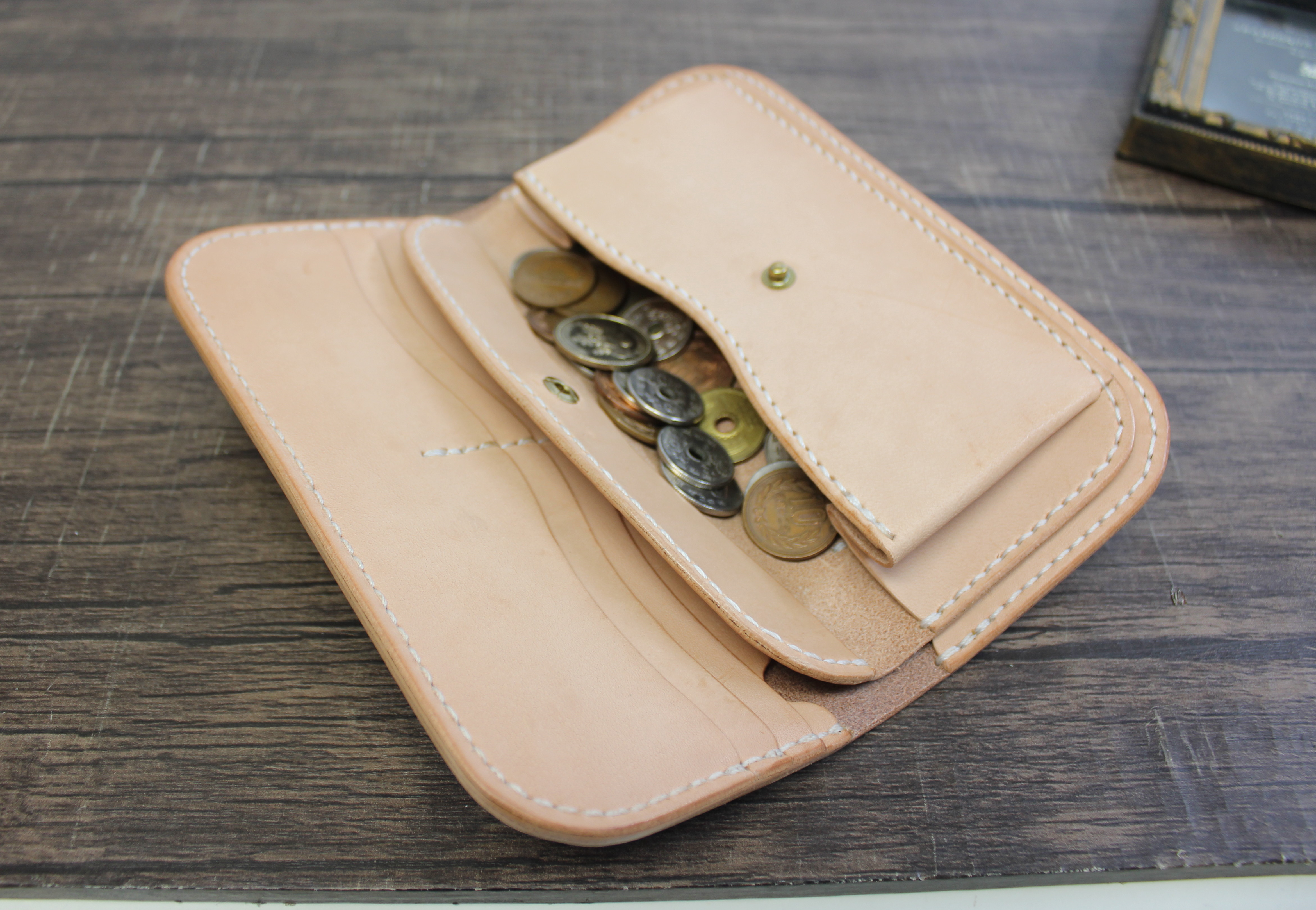 昭南サドルレザー使用　シンブル　長財布　wallet【在庫品・ワケあり】