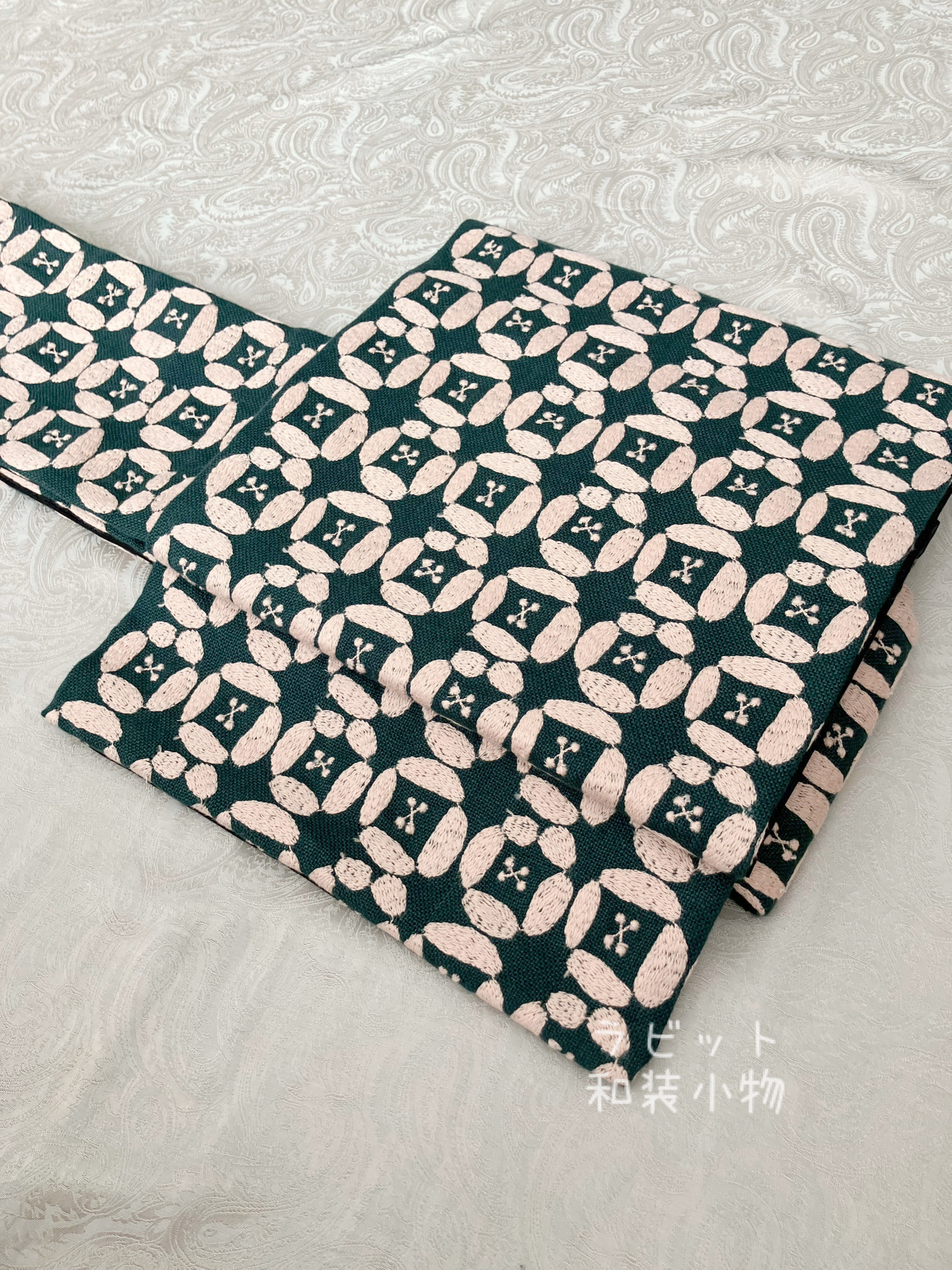 【マコリンさん専用】ミナペルホネン名古屋帯 ミナペルホネン mina perhonen path なごや帯 ハイブランド帯 紀亀