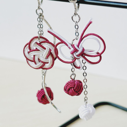 ゆあ☆水引ピアス＆イヤリング 51点 80b17ea30b2aec805dd6027dc97885