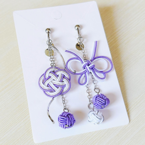 水引 玉結びピアス 全5色 / no.1926 – MOCAD ONLINE SHOP No.11 玉結び