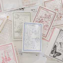 断捨離セール ノンストップシリーズ 女の子 花 コラージュ素材