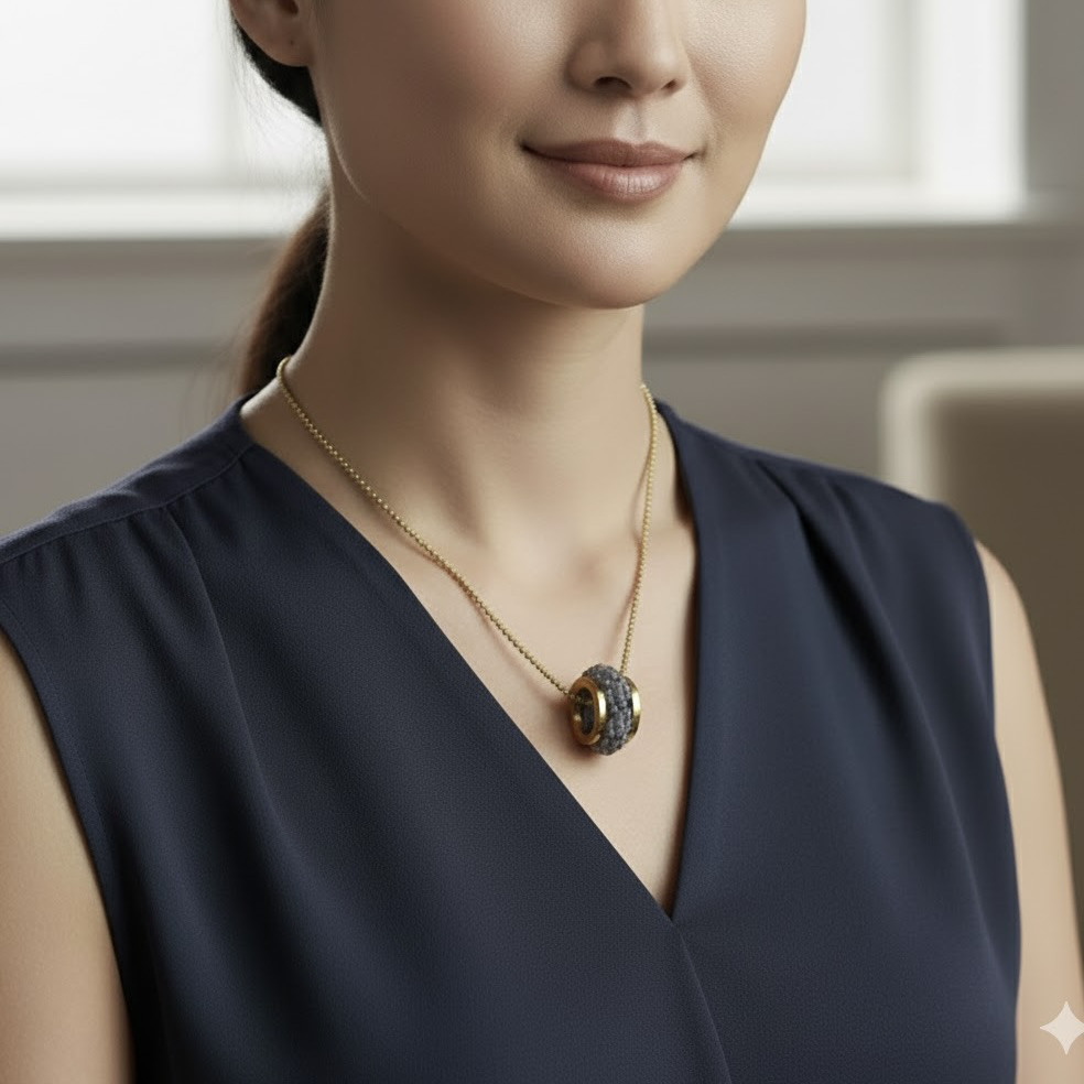 ミミール・カー  ペンダント（グレー系）　l-bdze059n