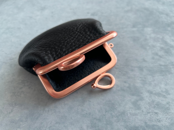 リボンの口金♫ミニサイズのがま口財布 4枚目の画像