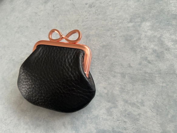 リボンの口金♫ミニサイズのがま口財布 5枚目の画像