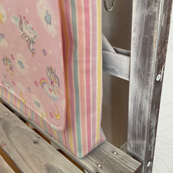 ショルダーバッグ、図書袋、絵本袋　　#2216 3枚目の画像